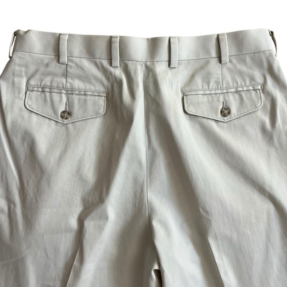 L.L. Bean Men’s Natural Fit Chino Pants 37x29 | 100% Cotton Dress Trousers - Picture 10 of 12